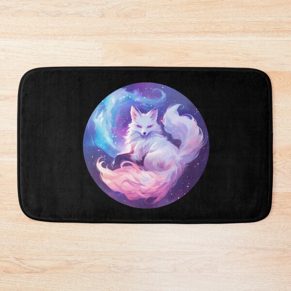 Item preview, White Fox // Aesthetic White Fox // Galaxy and Stars //  Polar Fox designed and sold by SMARTKIT  DESIGNAGENCY.