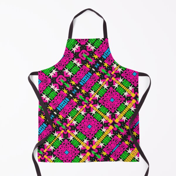 Item preview, Urban Inferno: Striking Black,Green and Pink Tesselated Kaleidoscope Pattern designed and sold by OwlWorks.
