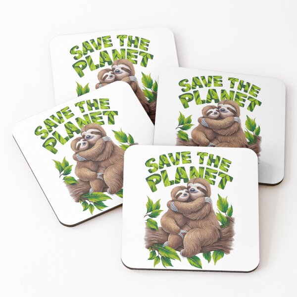 Item preview, Save the Planet Sloth designed and sold by kateds14.