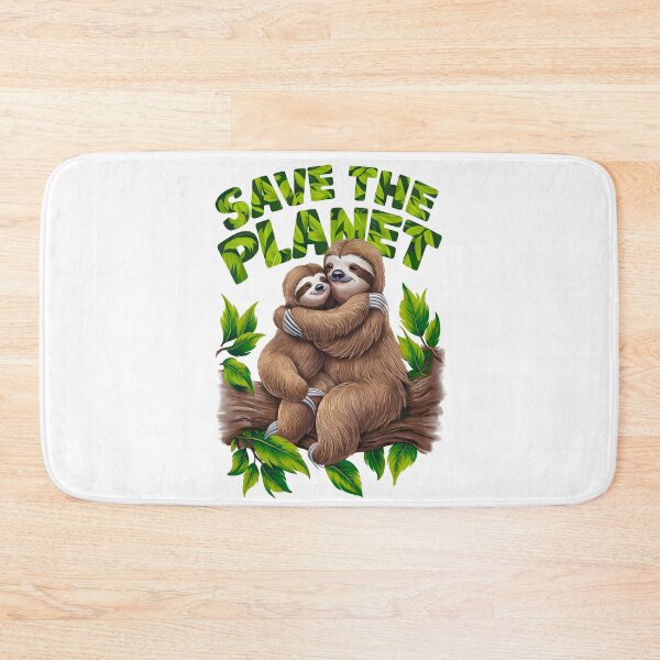 Item preview, Save the Planet Sloth designed and sold by kateds14.