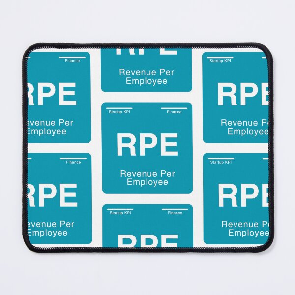Artikelvorschau, Periodensystem der Startup-KPIs „Revenue Per Employee (RPE)“ entworfen und verkauft von whatthetechgear.