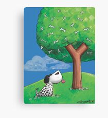 Give the Dog a Bone Canvas Print