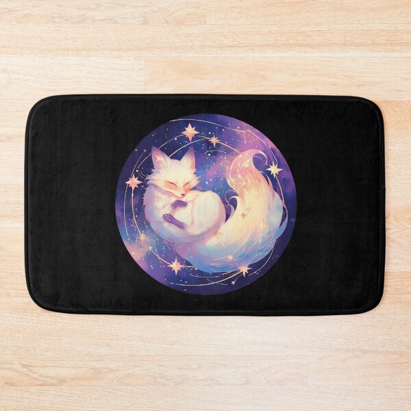 Item preview, White Fox // Aesthetic White Fox // Galaxy and Stars //  Polar Fox designed and sold by SMARTKIT  DESIGNAGENCY.