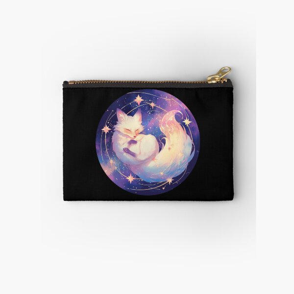 Item preview, White Fox // Aesthetic White Fox // Galaxy and Stars //  Polar Fox designed and sold by SMARTKIT  DESIGNAGENCY.