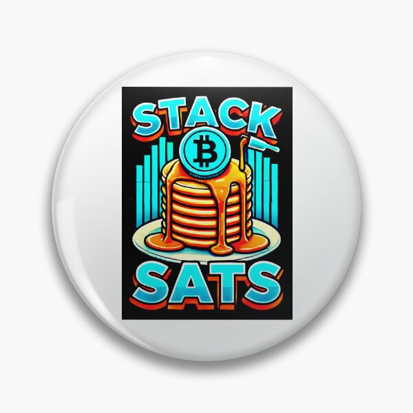Artikelvorschau, Stack Sats Bitcoin „Satoshi“-Design entworfen und verkauft von NoCompetition.