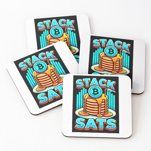 Item preview, Diseño Stack Sats Bitcoin "Satoshi" designed and sold by NoCompetition.