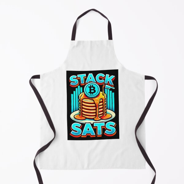 Artikelvorschau, Stack Sats Bitcoin „Satoshi“-Design entworfen und verkauft von NoCompetition.