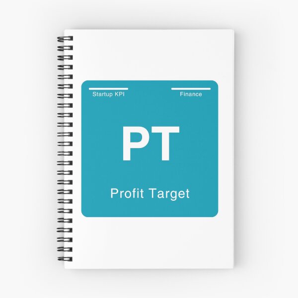 Item preview, Periodic table of startup KPIs “Profit Target (PT)” designed and sold by whatthetechgear.