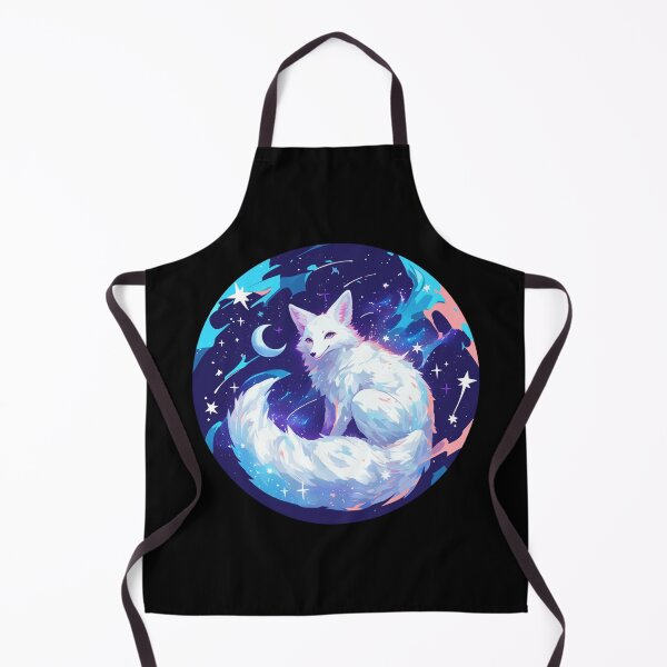 Item preview, White Fox // Aesthetic White Fox // Galaxy and Stars // Polar Fox designed and sold by SMARTKIT DESIGNAGENCY.