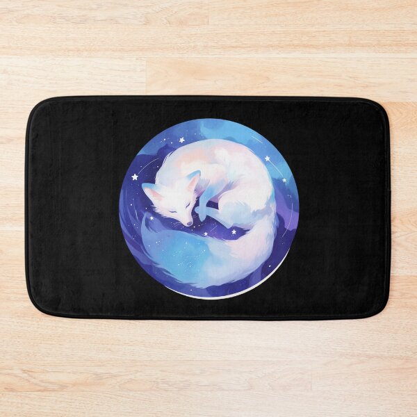 Item preview, White Fox // Aesthetic White Fox // Galaxy and Stars //  Polar Fox designed and sold by SMARTKIT  DESIGNAGENCY.