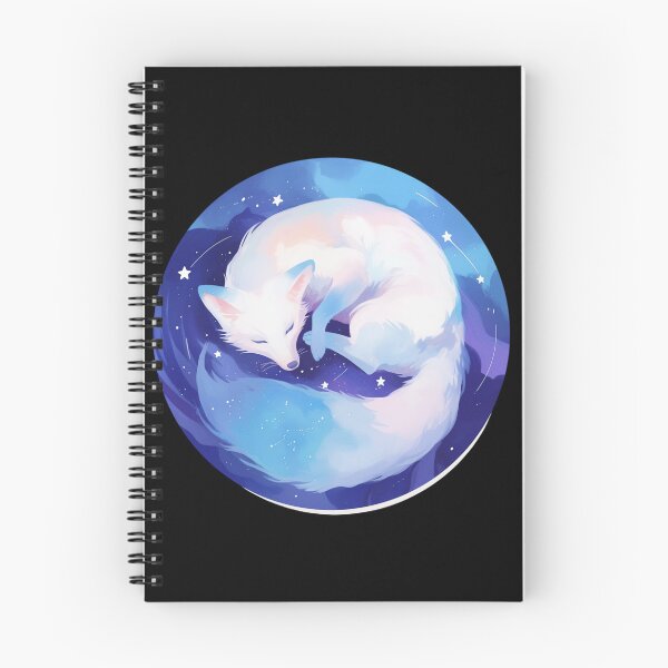 Item preview, White Fox // Aesthetic White Fox // Galaxy and Stars //  Polar Fox designed and sold by SMARTKIT  DESIGNAGENCY.