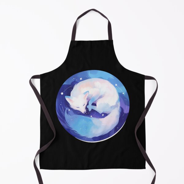 Item preview, White Fox // Aesthetic White Fox // Galaxy and Stars // Polar Fox designed and sold by SMARTKIT DESIGNAGENCY.