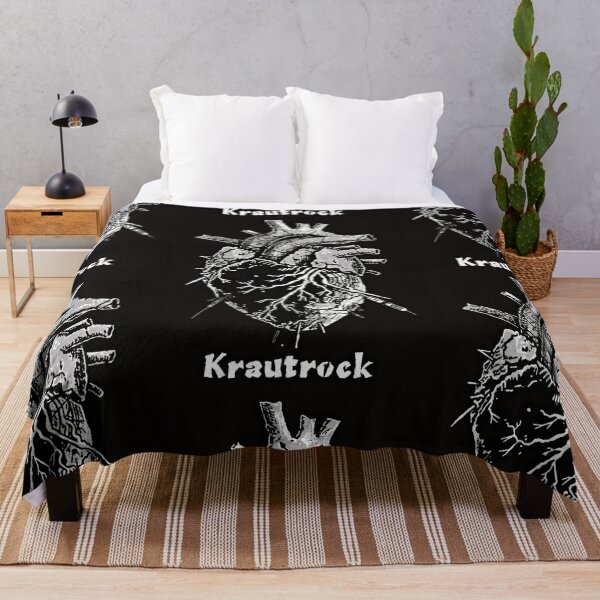 Artikelvorschau, Gothic Heart „Krautrock“ mit psychedelischem Twist entworfen und verkauft von Piotrek0001.