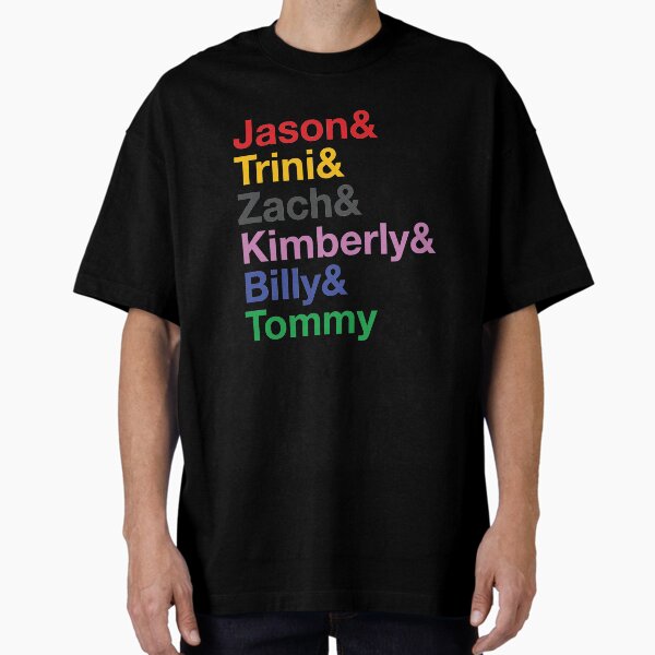 Item preview, Power Rangers Name Shirt (With Tommy) designed and sold by Winston Gambro.