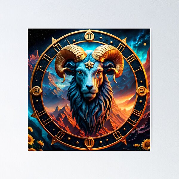 Item preview, Horoscope - Zodiac Sign - Aries 4 designed and sold by Bright-Moonrise.