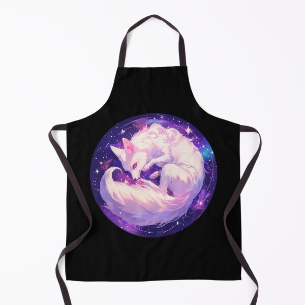 Item preview, White Fox // Aesthetic White Fox // Galaxy and Stars // Polar Fox designed and sold by SMARTKIT DESIGNAGENCY.