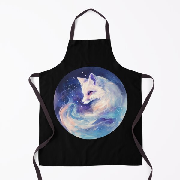 Item preview, White Fox // Aesthetic White Fox // Galaxy and Stars // Polar Fox designed and sold by SMARTKIT DESIGNAGENCY.