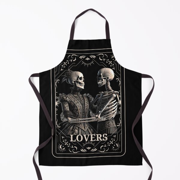 Item preview, Skeleton lovers tarot card gothic designed and sold by MilkyForest.