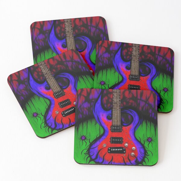 Item preview, Abstract Guitar Graffiti Music Art designed and sold by TheDarkWardrobe.