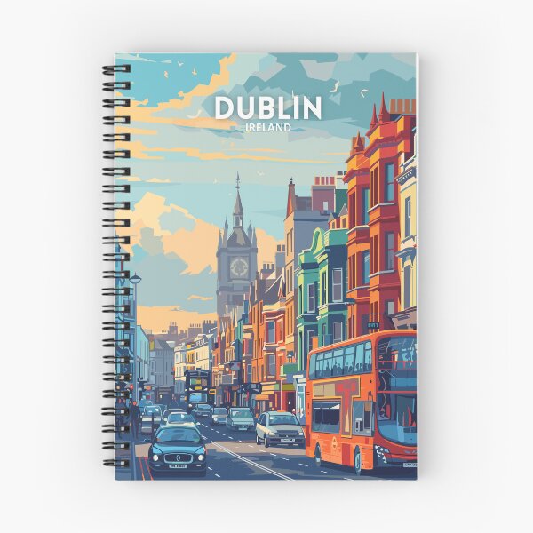 Artikelvorschau, Dublin Irland - Reisekunst entworfen und verkauft von Marciolini.
