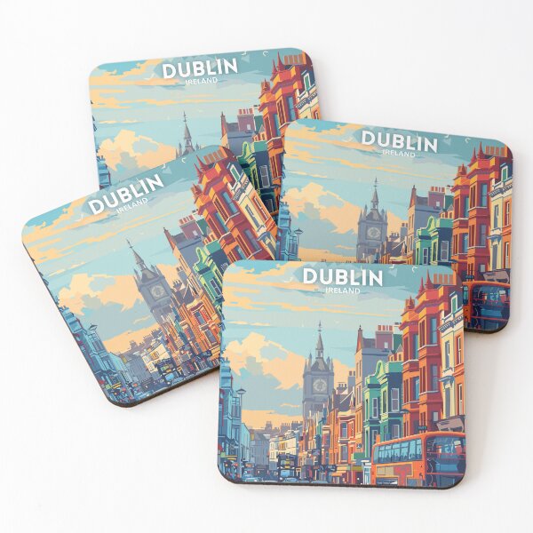 Item preview, Dublin Ireland - Travel art designed and sold by Marciolini.