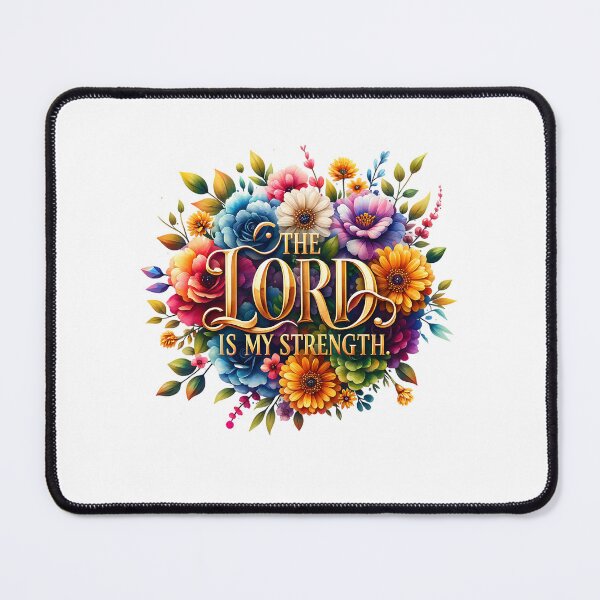 Item preview, The Lord is my strength designed and sold by WideIsTheGate.