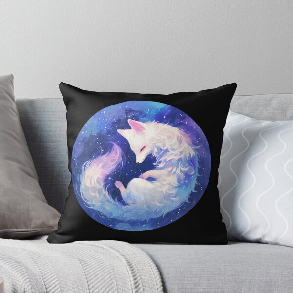 Item preview, White Fox // Aesthetic White Fox // Galaxy and Stars //  Polar Fox designed and sold by SMARTKIT  DESIGNAGENCY.