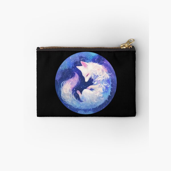 Item preview, White Fox // Aesthetic White Fox // Galaxy and Stars //  Polar Fox designed and sold by SMARTKIT  DESIGNAGENCY.