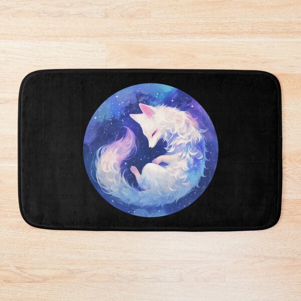 Item preview, White Fox // Aesthetic White Fox // Galaxy and Stars //  Polar Fox designed and sold by SMARTKIT  DESIGNAGENCY.