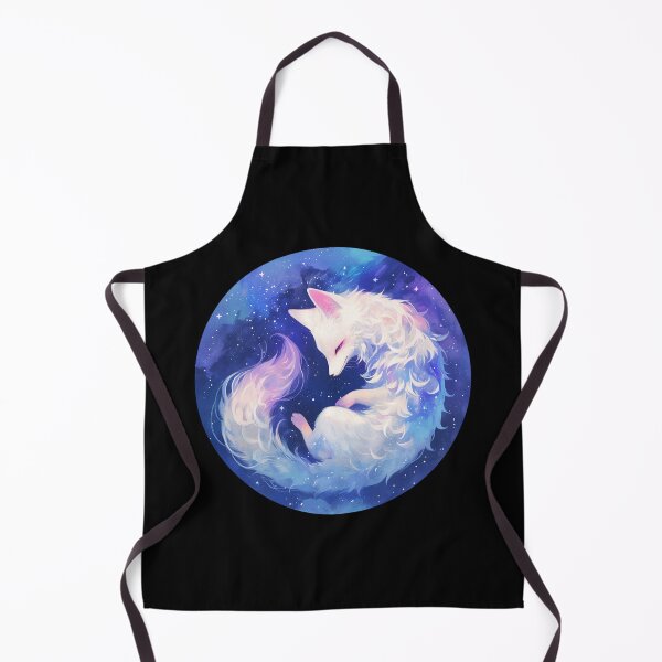 Item preview, White Fox // Aesthetic White Fox // Galaxy and Stars // Polar Fox designed and sold by SMARTKIT DESIGNAGENCY.