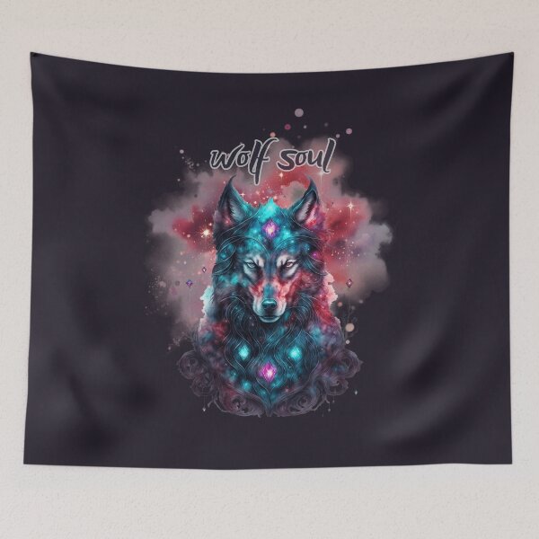 Item preview, Wolf Soul designed and sold by Golden_Glory_Design.