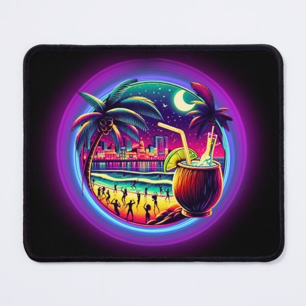 Item preview, Neon palm trees designed and sold by Styllium.