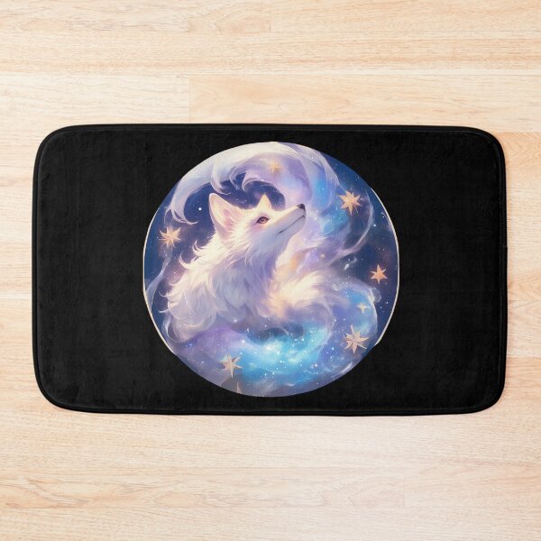 Item preview, White Fox // Aesthetic White Fox // Galaxy and Stars //  Polar Fox designed and sold by SMARTKIT  DESIGNAGENCY.