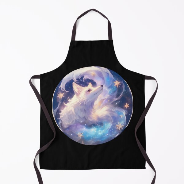 Item preview, White Fox // Aesthetic White Fox // Galaxy and Stars // Polar Fox designed and sold by SMARTKIT DESIGNAGENCY.