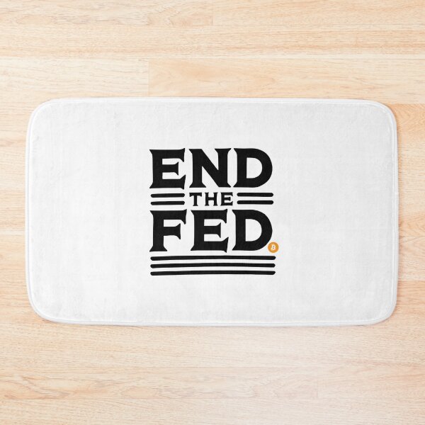 Item preview, End the FED Bitcoin Crypto design designed and sold by NoCompetition.