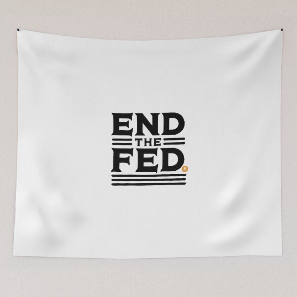 Item preview, End the FED Bitcoin Crypto design designed and sold by NoCompetition.