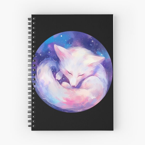 Item preview, White Fox // Aesthetic White Fox // Galaxy and Stars //  Polar Fox designed and sold by SMARTKIT  DESIGNAGENCY.