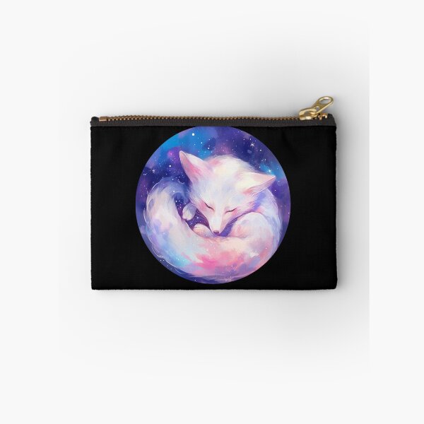 Item preview, White Fox // Aesthetic White Fox // Galaxy and Stars //  Polar Fox designed and sold by SMARTKIT  DESIGNAGENCY.