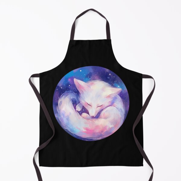 Item preview, White Fox // Aesthetic White Fox // Galaxy and Stars // Polar Fox designed and sold by SMARTKIT DESIGNAGENCY.