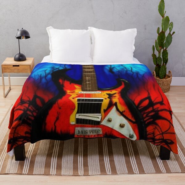Item preview, Abstract Guitar Graffiti Music Art designed and sold by TheDarkWardrobe.