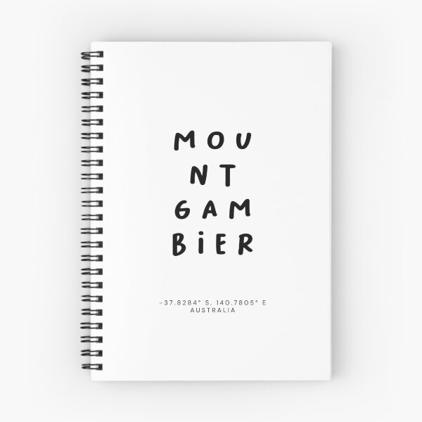 Item preview, Mount Gambier | Typography Design | Design Map Coordinates designed and sold by RM-Journey.