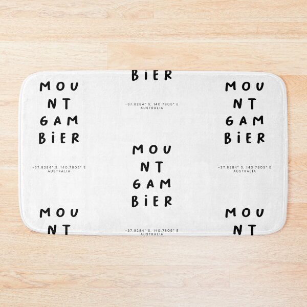 Item preview, Mount Gambier | Typography Design | Design Map Coordinates designed and sold by RM-Journey.