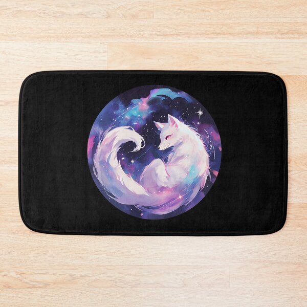 Item preview, White Fox // Aesthetic White Fox // Galaxy and Stars //  Polar Fox designed and sold by SMARTKIT  DESIGNAGENCY.