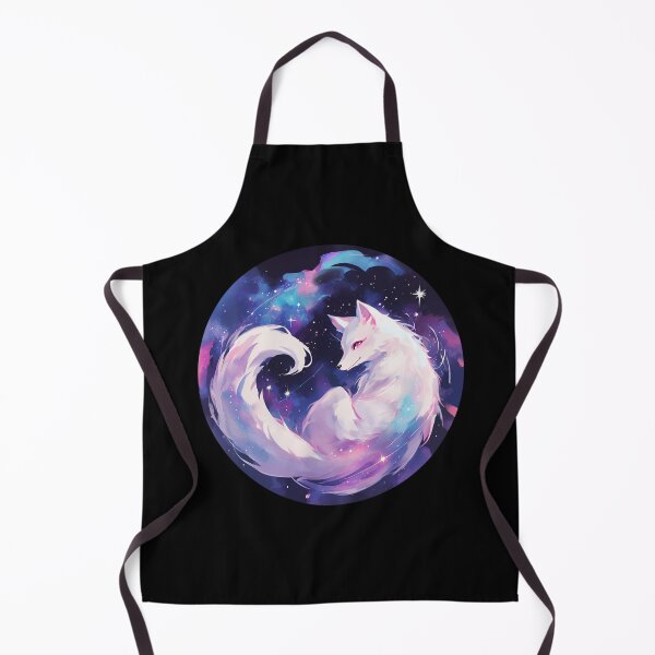 Item preview, White Fox // Aesthetic White Fox // Galaxy and Stars // Polar Fox designed and sold by SMARTKIT DESIGNAGENCY.
