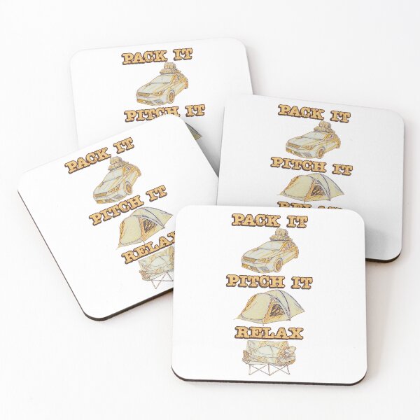 Item preview, Pack It, Pitch It, Relax - Gold Small Tent designed and sold by BeccaAelishe.