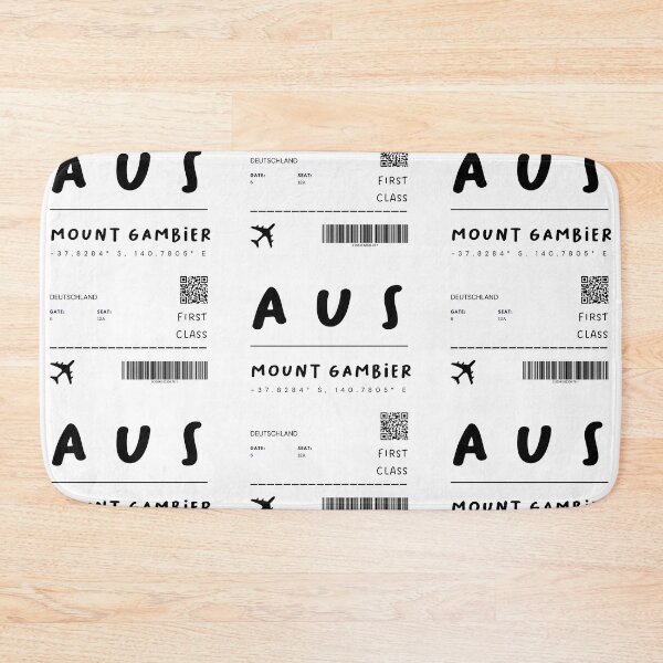 Item preview, ount Gambier | Plane Ticket Design | Traveling | Tourists designed and sold by RM-Journey.