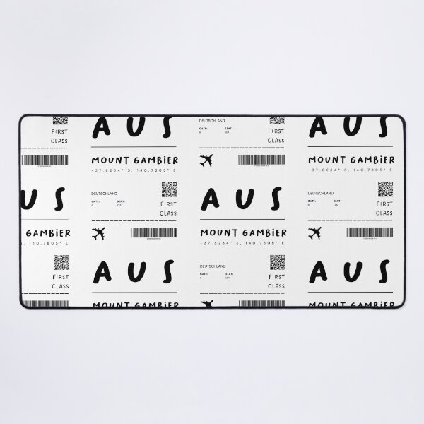 Item preview, ount Gambier | Plane Ticket Design | Traveling | Tourists designed and sold by RM-Journey.