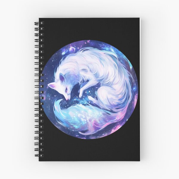 Item preview, White Fox // Aesthetic White Fox // Galaxy and Stars //  Polar Fox designed and sold by SMARTKIT  DESIGNAGENCY.