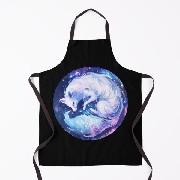 Item preview, White Fox // Aesthetic White Fox // Galaxy and Stars // Polar Fox designed and sold by SMARTKIT DESIGNAGENCY.