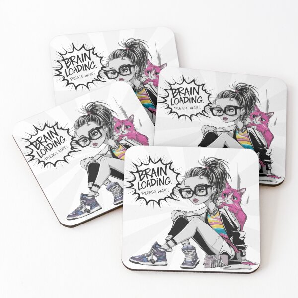 Item preview, Back To School : Brain Loading  - Please Wait  designed and sold by Furbabies Art.